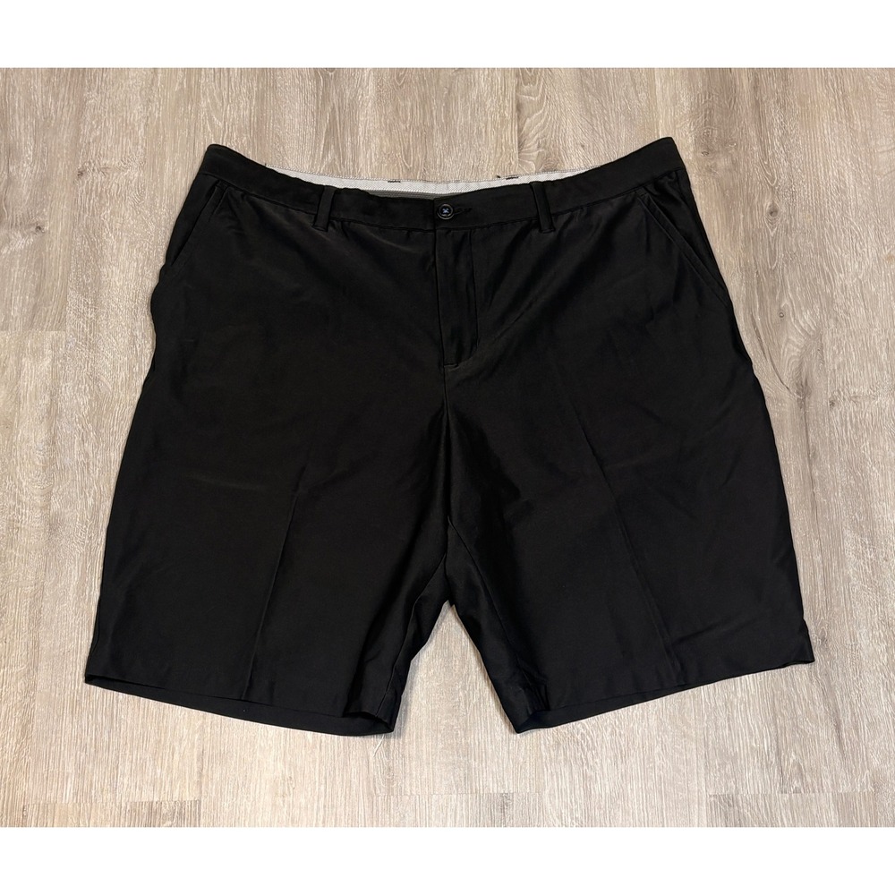 Adidas AdiPure Mens Black Golf Shorts Size 38 Performance Athletic